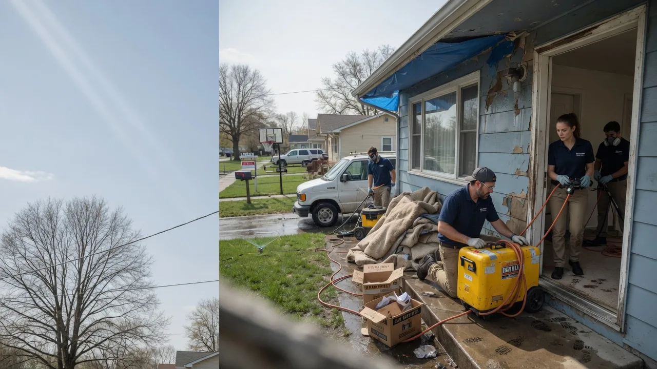 Basement Flood Cleanup in Oakland, NE near me
